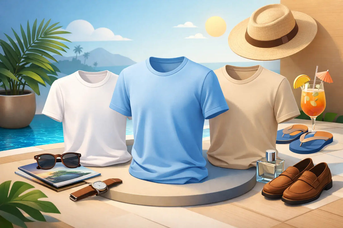 Camiseta elegante para calor: como escolher