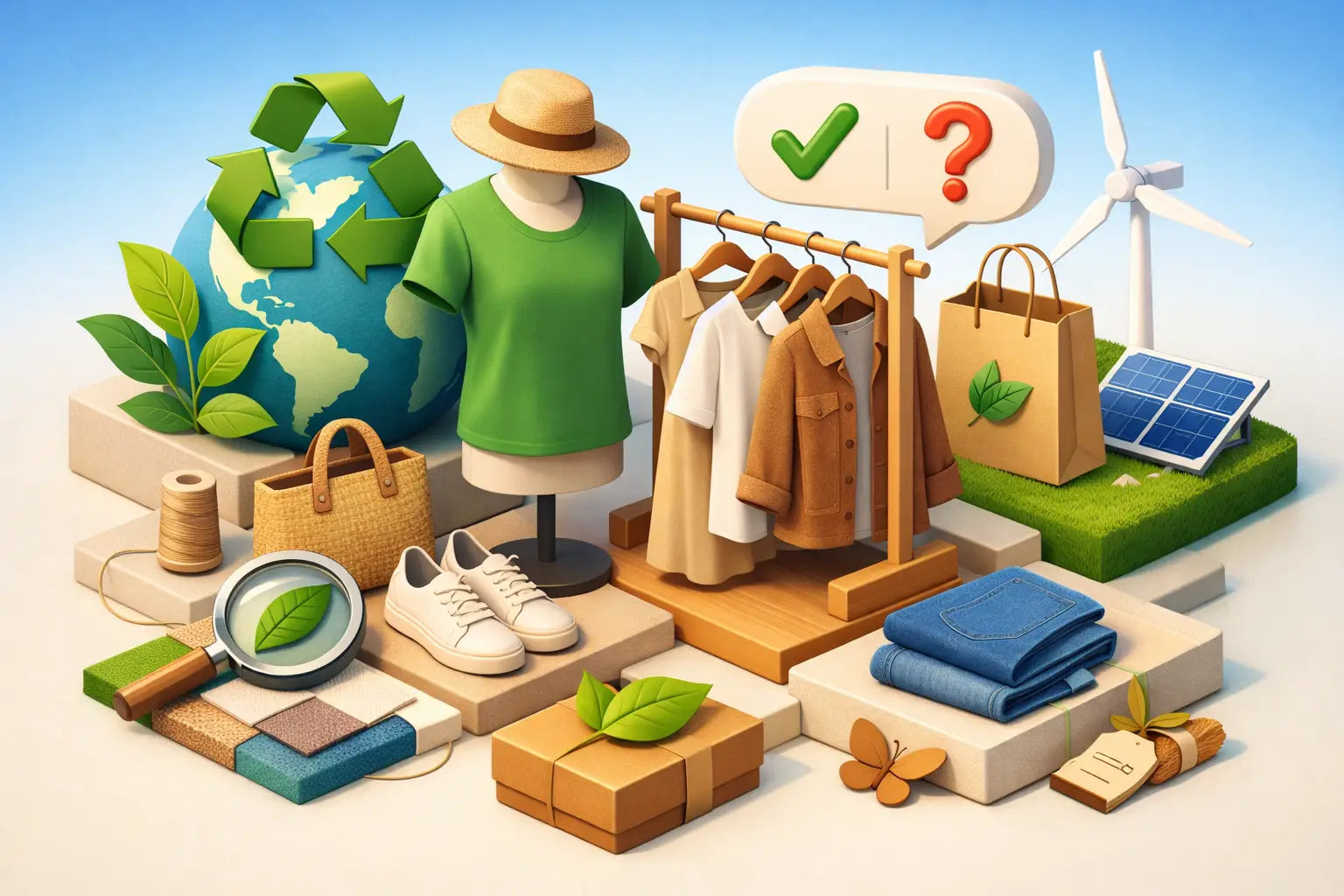Como escolher moda sustentável sem errar