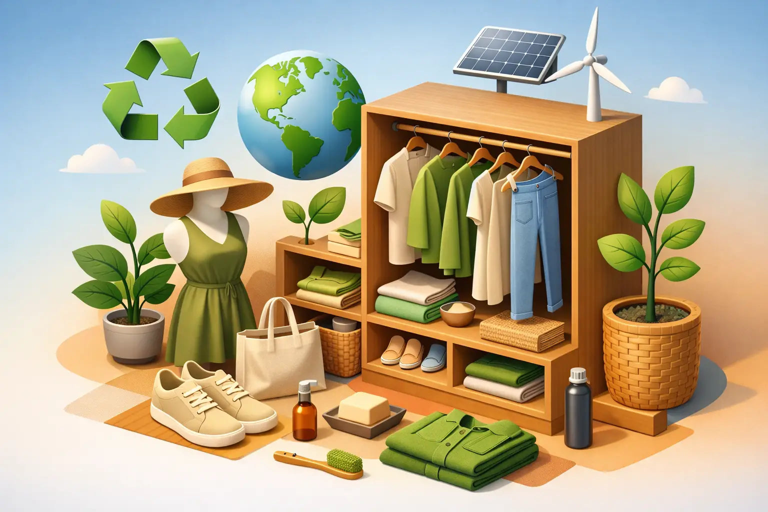 Como montar um guarda-roupa sustentável