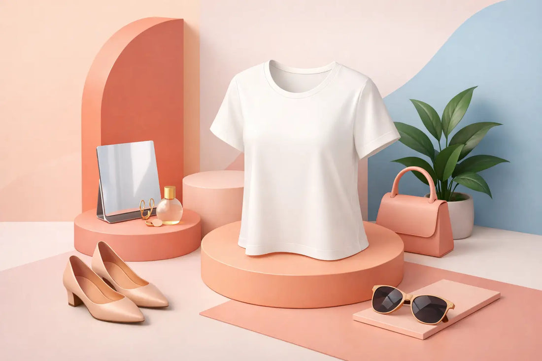 Camiseta minimalista feminina elegante