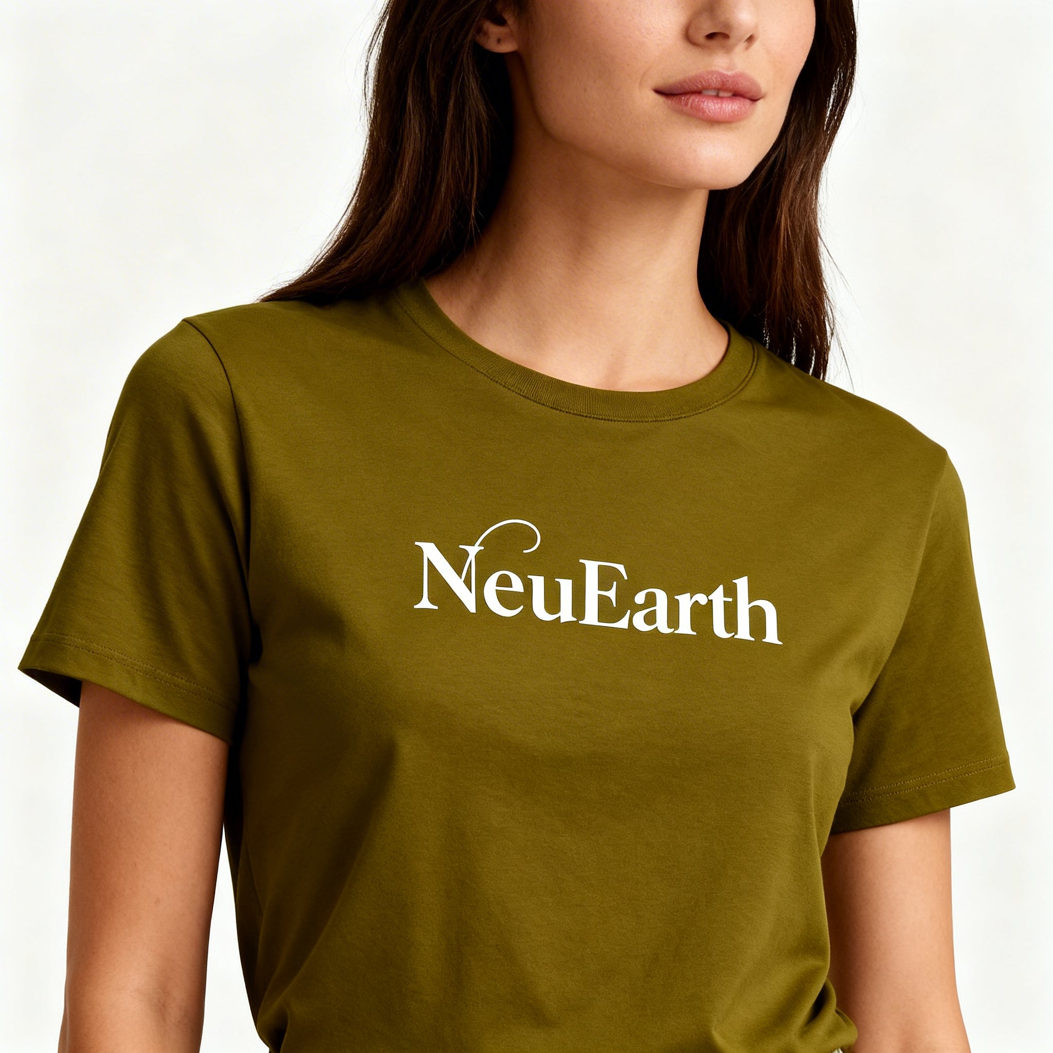 Camiseta Algodão Estampado - Feminina
