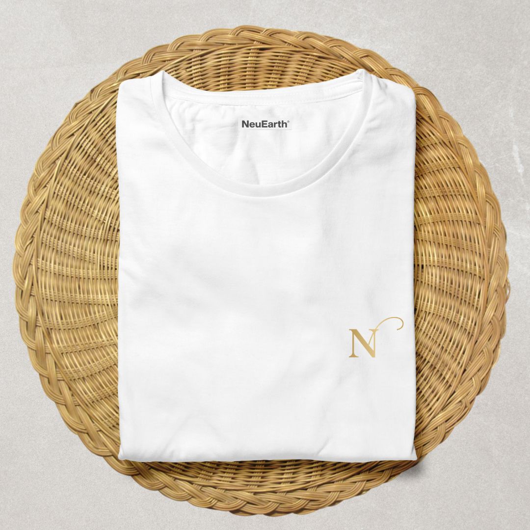 Camiseta Feminina Algodão Sustentável - Bordado