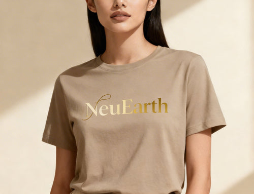 Camiseta Algodão Estampado - Feminina